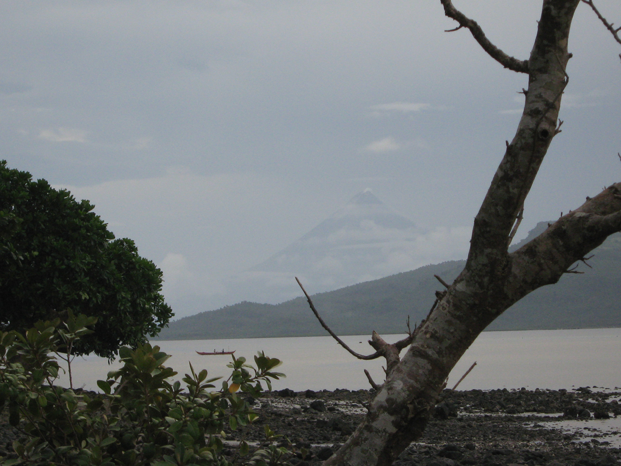 Volcano Silhouette