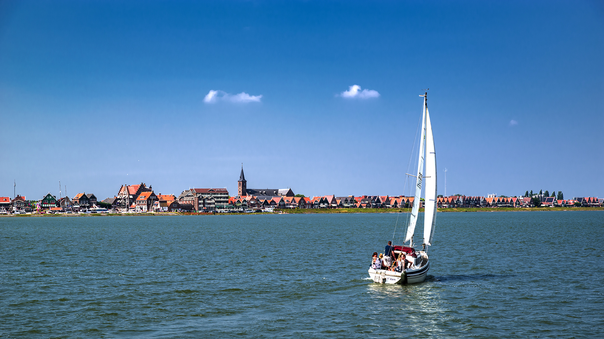 Volendam in Sicht