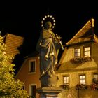 Volkach Marktplatz bei Nacht