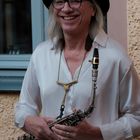 Volker Holly Schott, sax live in Weimar 17.06.2023