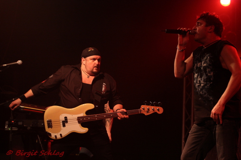 Volker Krawczak und Johnny Gioeli