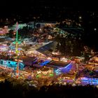 Volksfest bei Nacht