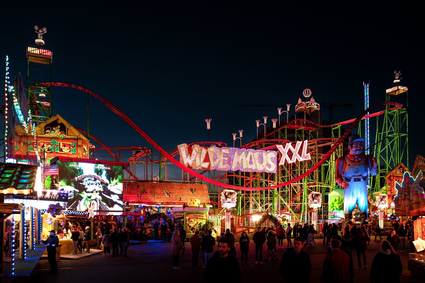 Volksfest der "DOM" in Hamburg