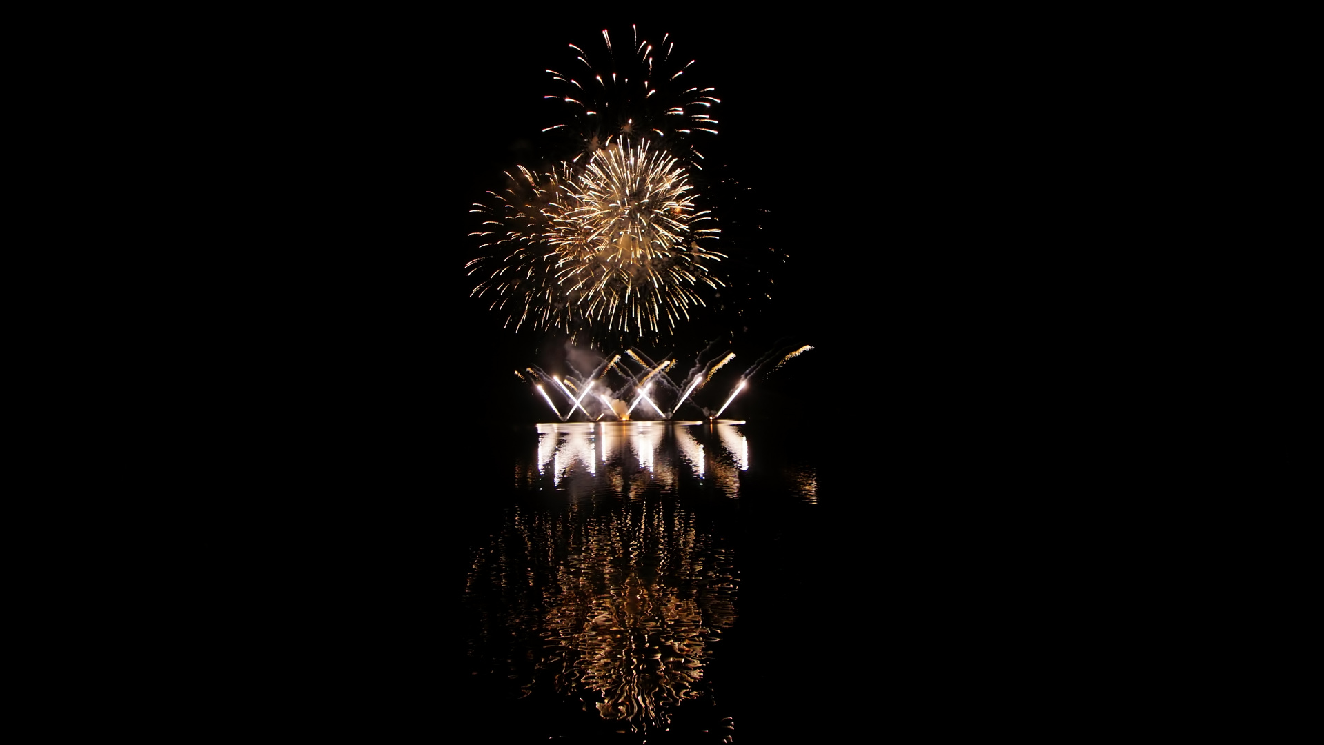 Volksfest Feuerwerk 