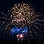 Volksfest Feuerwerk Lohhof 2019