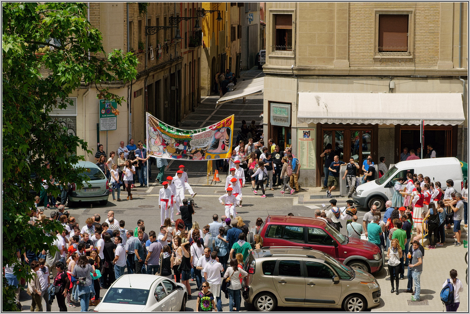 Volksfest in Pamplona...