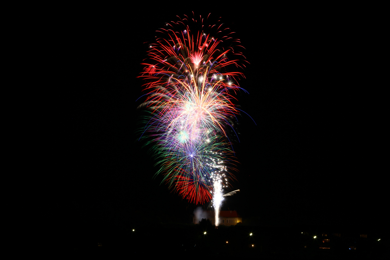 Volksfestfeuerwerk Dachau