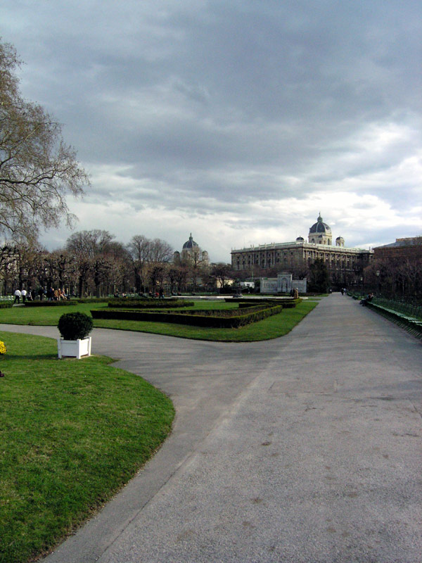 Volksgarten im Frühling