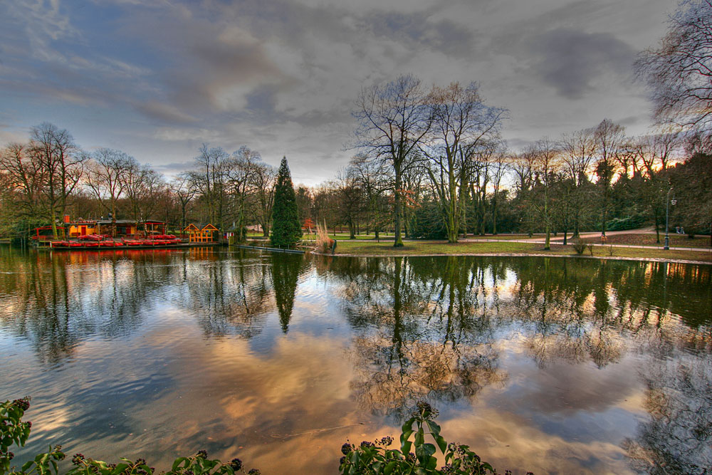 Volksgarten Köln.......... Foto & Bild landschaft, bach, fluss & see