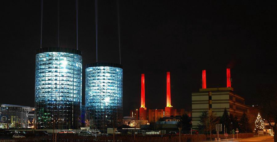 Volkswagen Altes Kraftwerk - Glastürme Autostadt