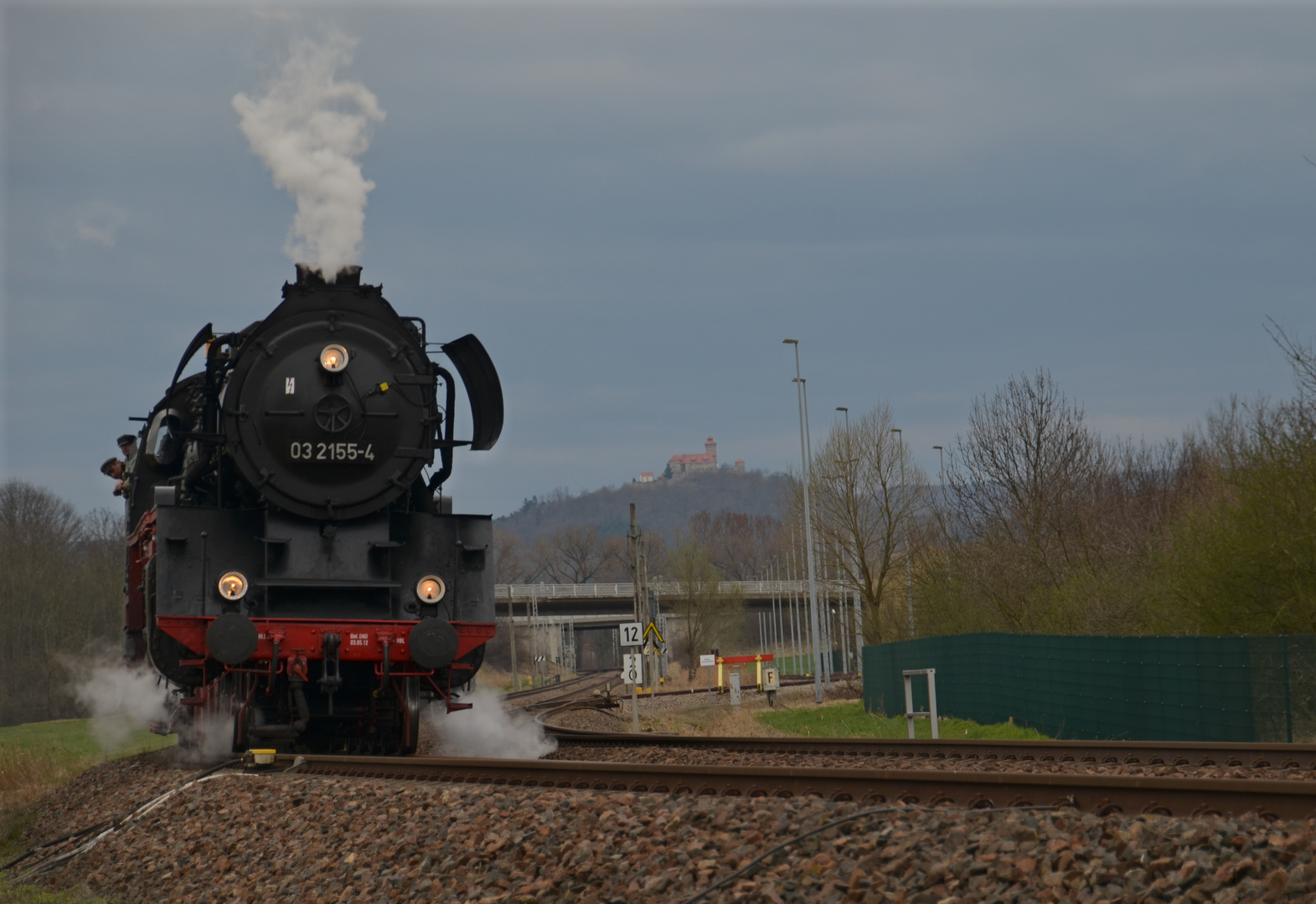 Volldampf an der Wachsenburg