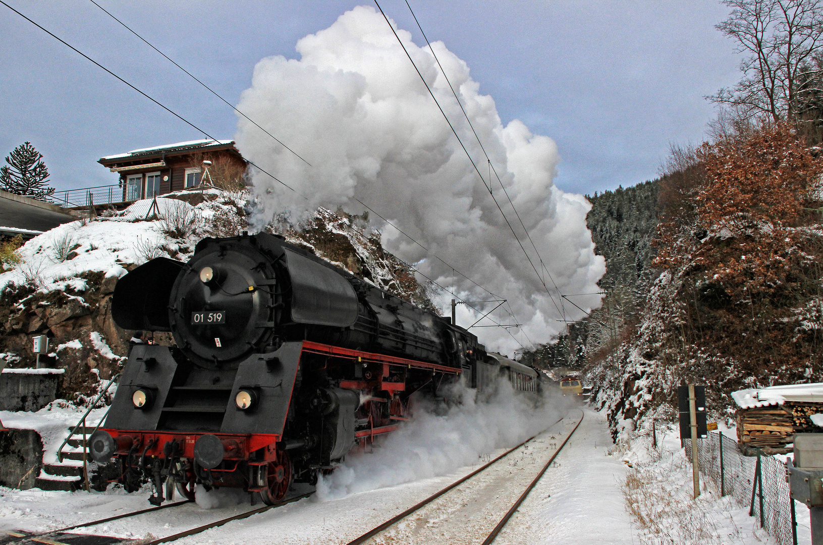 Volldampf auf der Schwarzwaldbahn