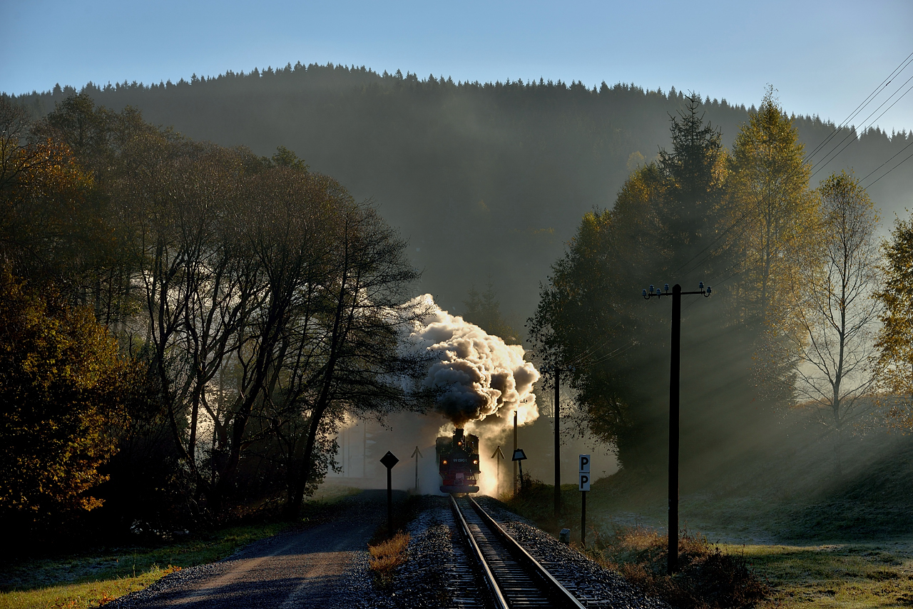 Volldampf im Schwarzwassertal