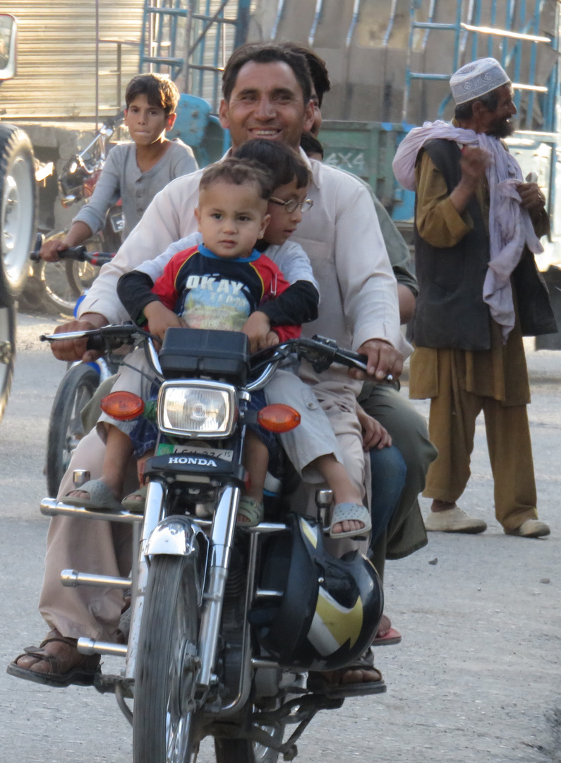 volle Ausnutzung eines Mopeds