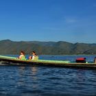 Volle Fahrt voraus auf dem Inle Lake