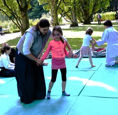 ... volle Konzentration .... bei einer gelehrigen Schülerin...