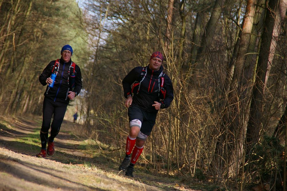 Volle Power beim Trailrunning