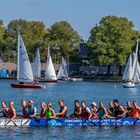 voller Boote - Maschsee in Hannover