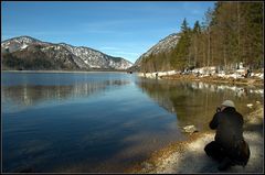 Voller Einsatz am Almsee/Grünau