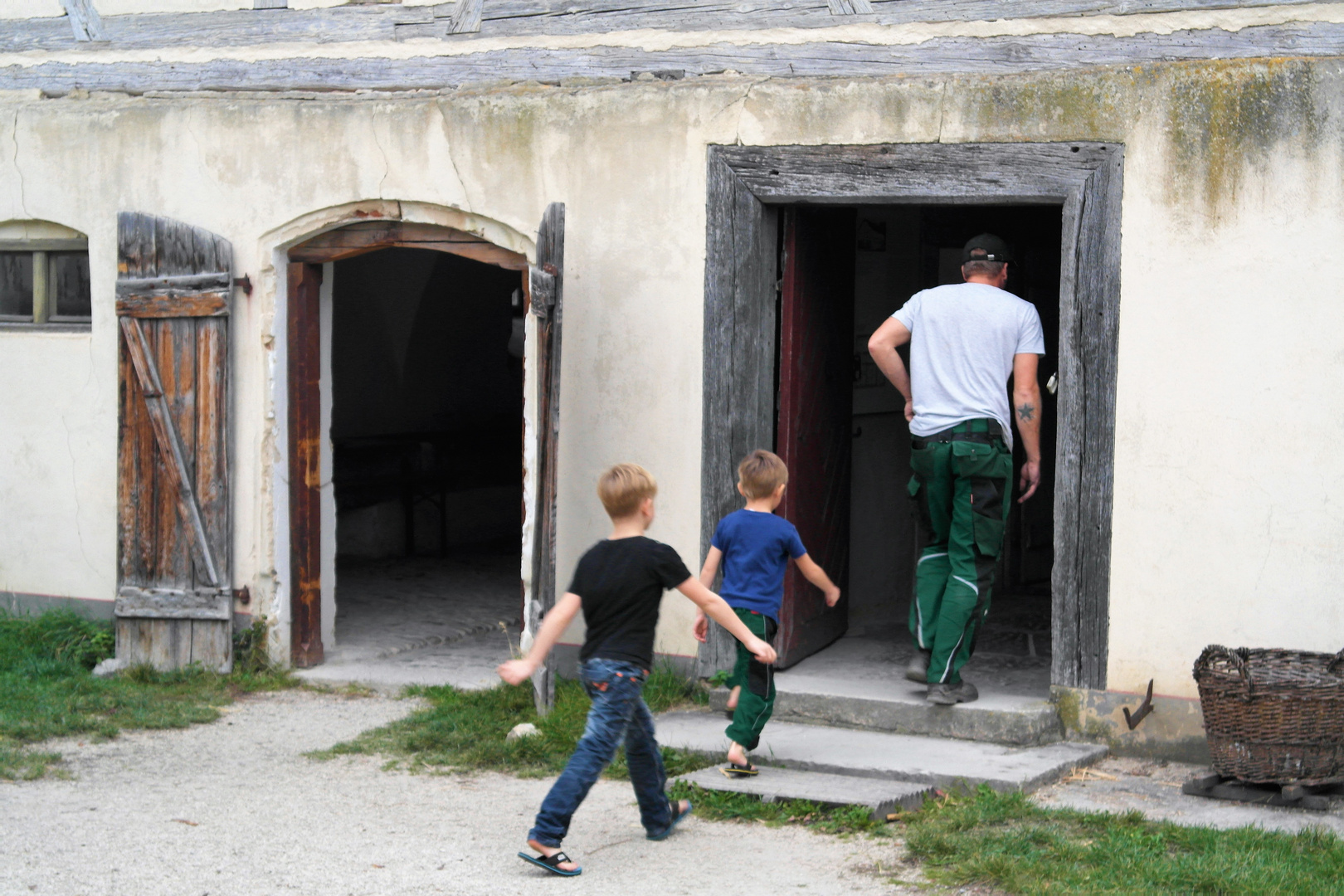 Voller (toller) Einsatz Freilandmuseum Bad Windsheim