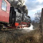 Volles Rohr den Harz hinauf...