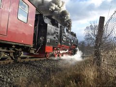 Volles Rohr den Harz hinauf...