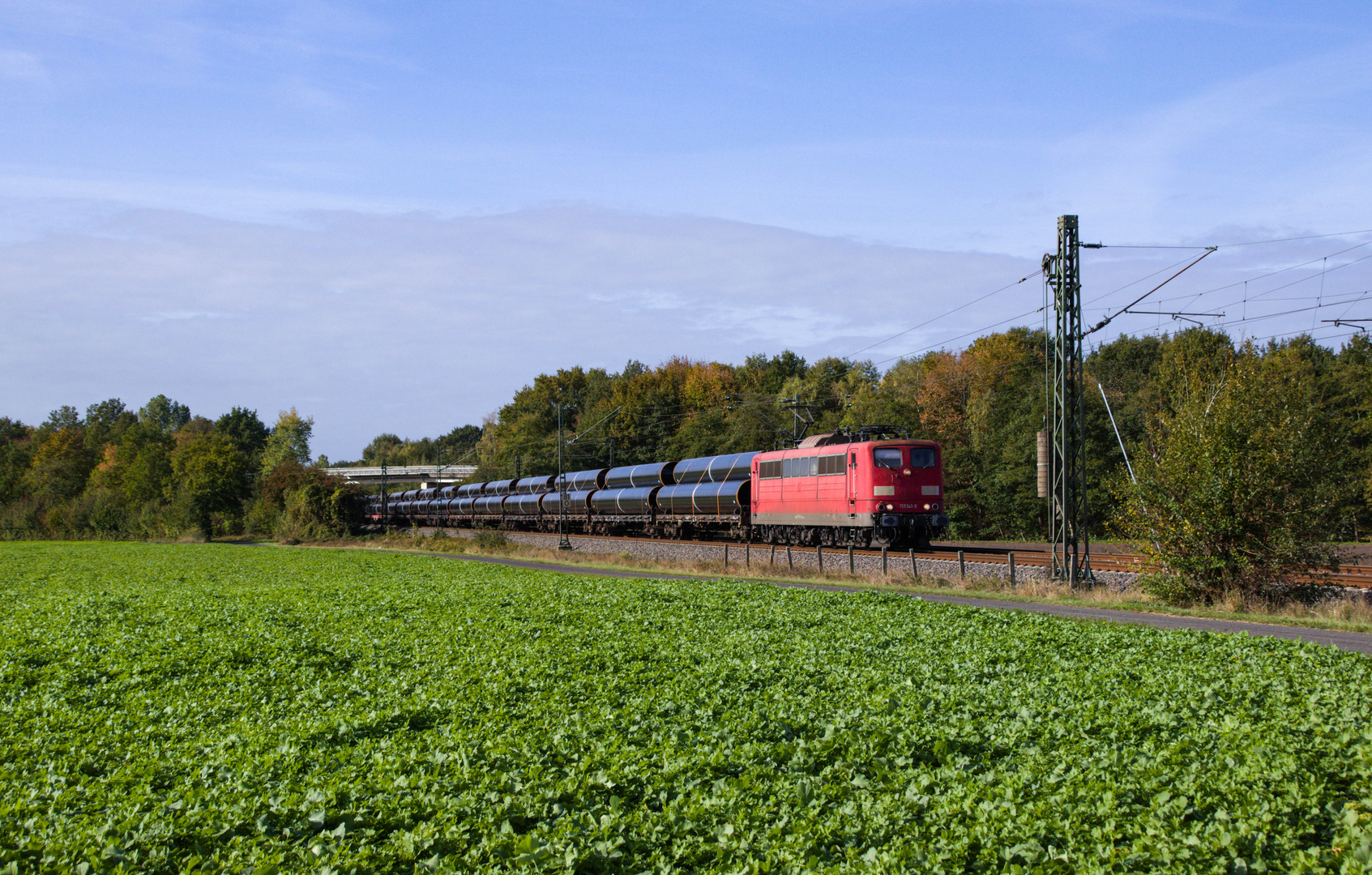 Volles Rohr über die Rollbahn