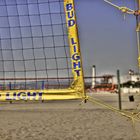 volleyball am manhattan beach hdr