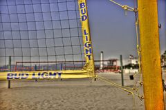 volleyball am manhattan beach hdr