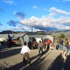 Volleyball in Quilotoa