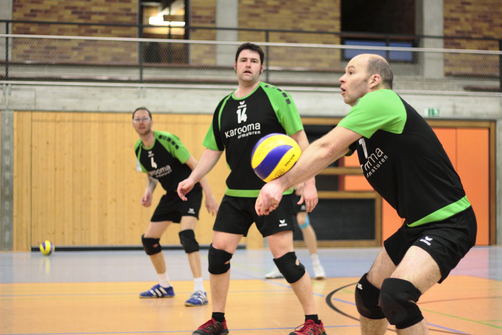 Volleyball wie die Großen....