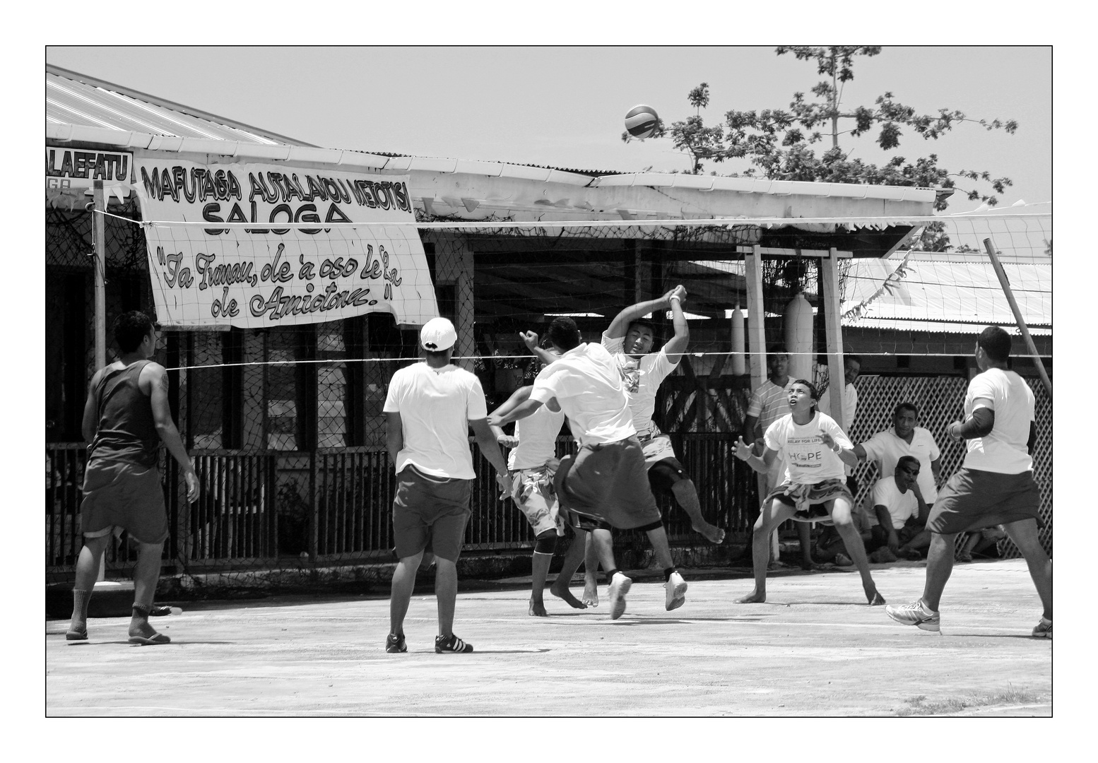 Volleyballturnier auf Samoa