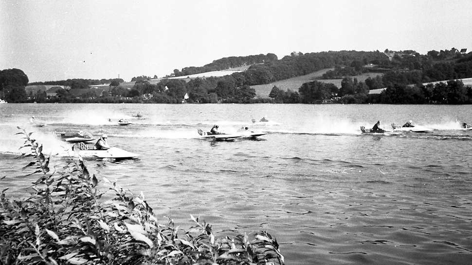 Vollgas auf dem Baldeneysee....