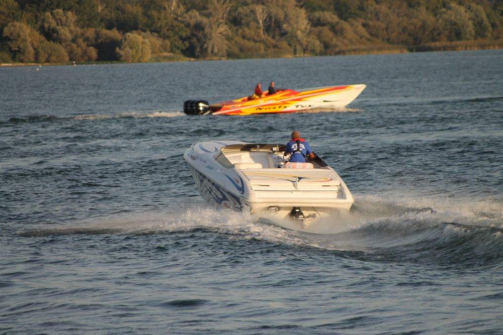 Vollgas übers Wasser - Liquid Quarter Mile 2012 von Andreas Prasch Fotografie