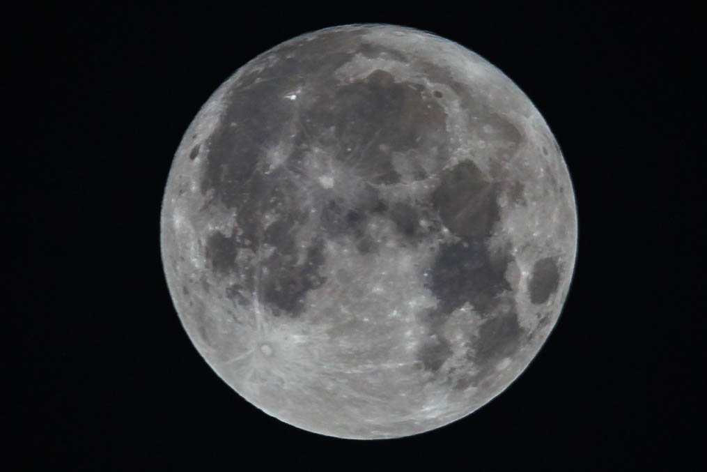 Vollmond am 16.10.16, 02:00 Uhr