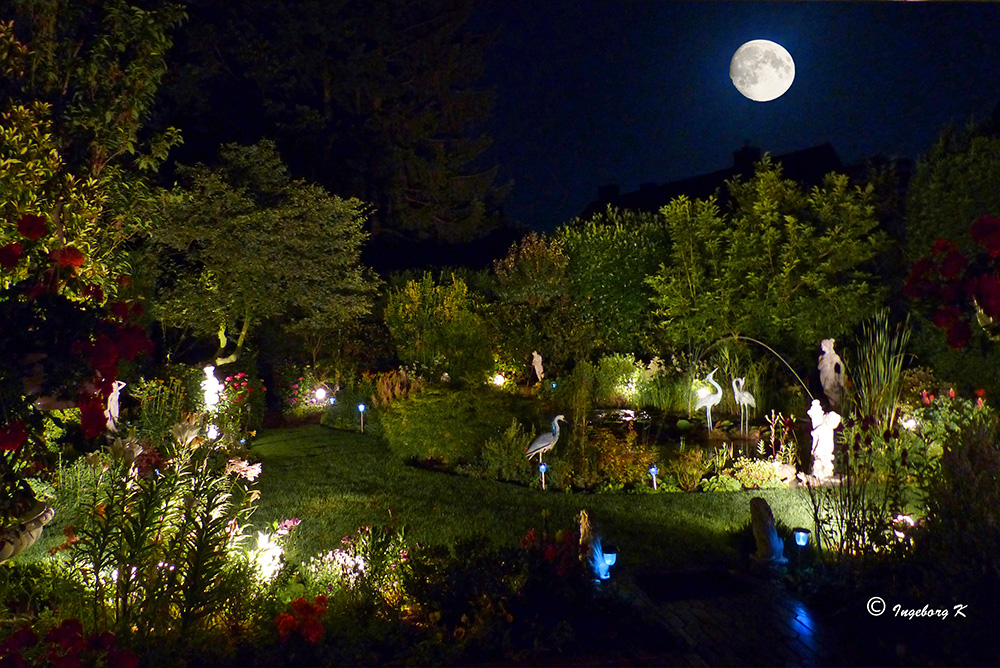 Vollmond am 20. Juli 2013 - da kann man einfach nicht einschlafen