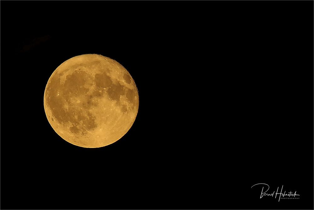 Vollmond am 25.09.2018 ....