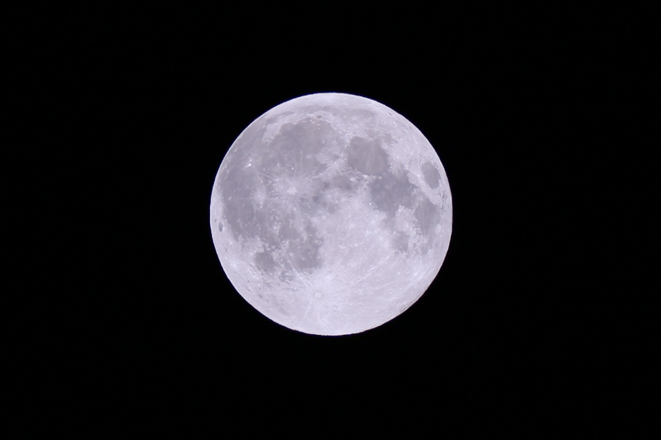 Vollmond am Bodensee