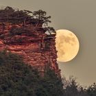 Vollmond am Buhlsteinpfeiler