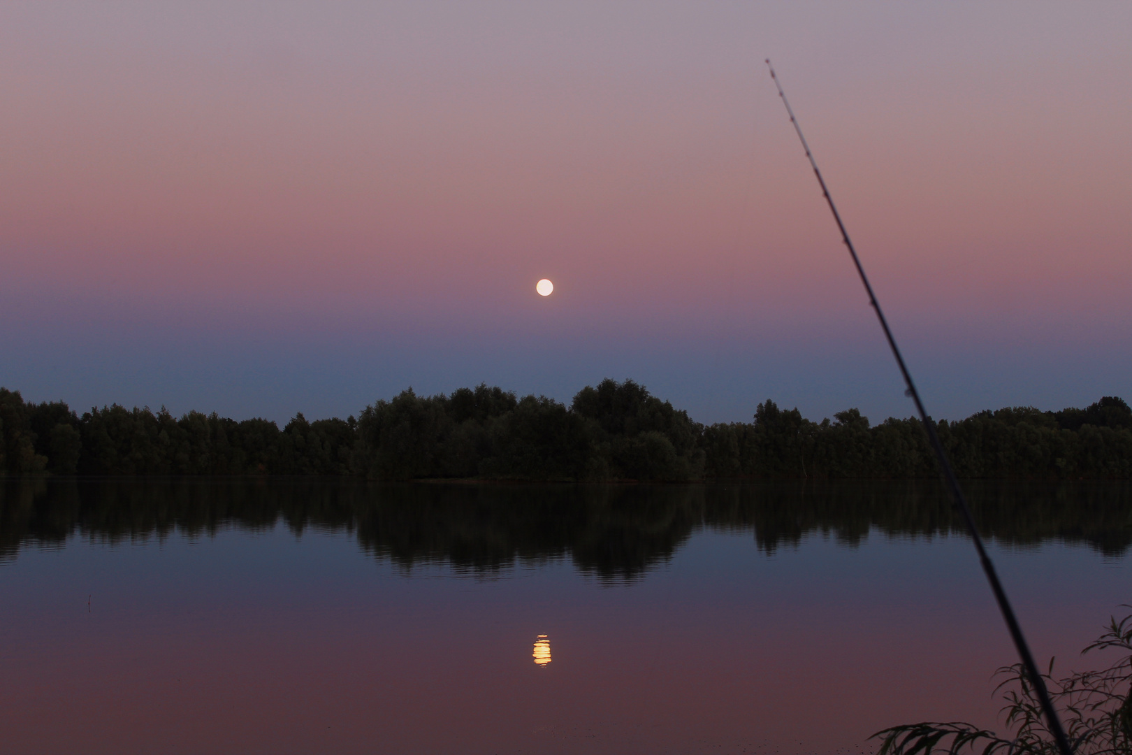 Vollmond am Friller See