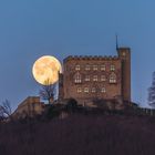 Vollmond am Hambacher Schloss