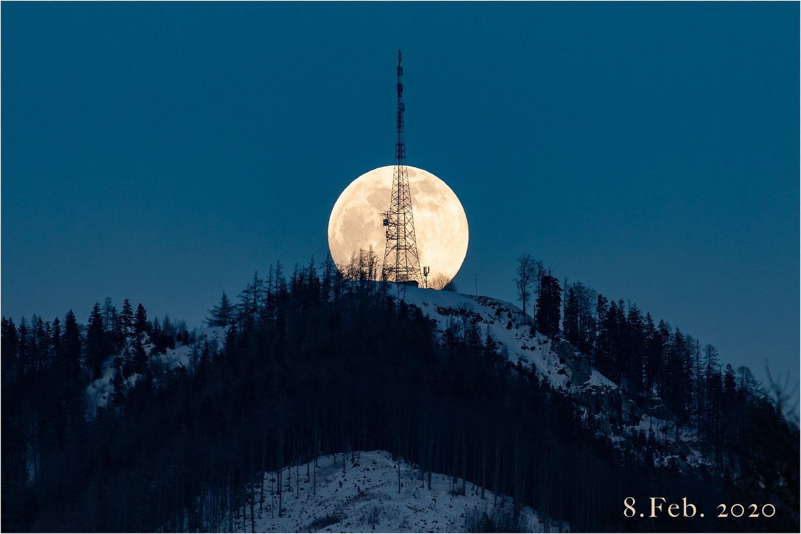 Vollmond am Kleiner Berg