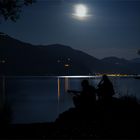 Vollmond am See