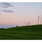 Vollmond am See