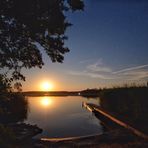 Vollmond am See