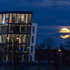 Vollmond am Sheridan Tower