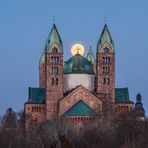 Vollmond am Speyerer Dom