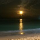 Vollmond am Strand