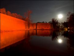 Vollmond am Zitadellengraben