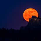 Vollmond an Burg Regenstein